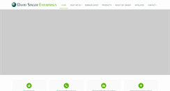 Desktop Screenshot of dsingerenterprises.com